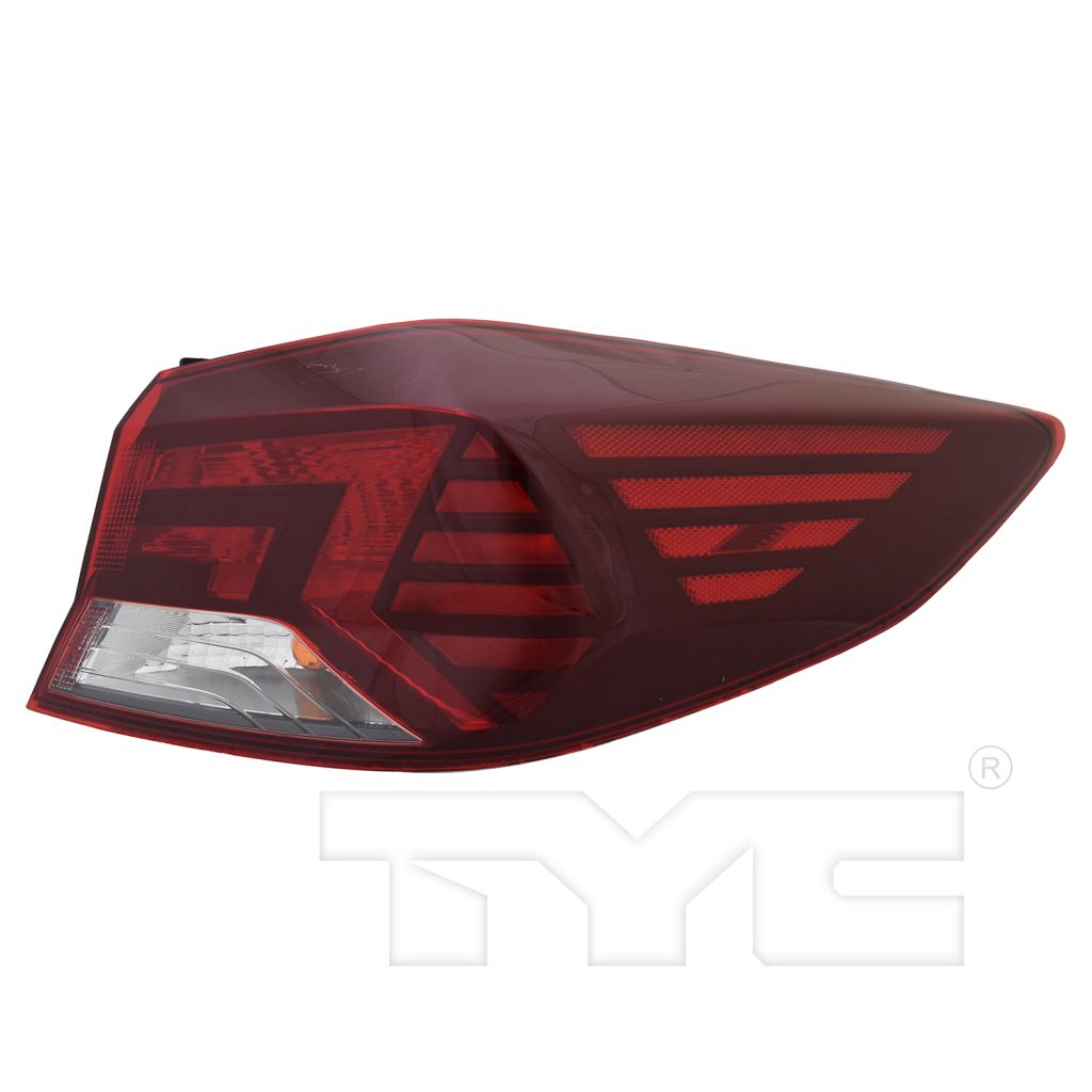 HYUNDAI ELANTRA SEDAN TAIL LAMP ASSY RIGHT (Passenger Side) (OUTER)(HALOGEN)(KOREA)**CAPA** OEM#92402F2510 2019-2020 PL#HY2805164C