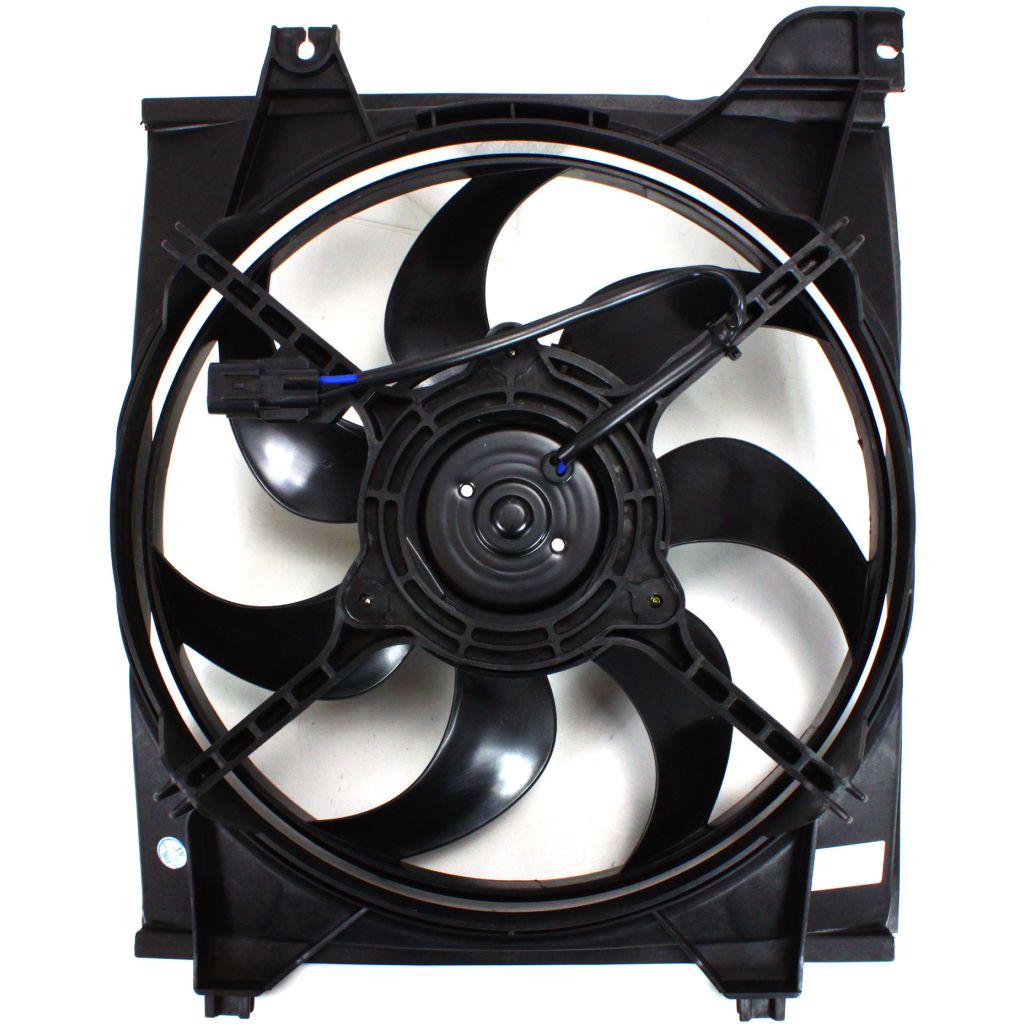 KIA RIO SEDAN RADIATOR FAN ASSY LEFT (Driver Side) (To 5-9-07) OEM#253801G100 2006-2007 PL#KI3115118