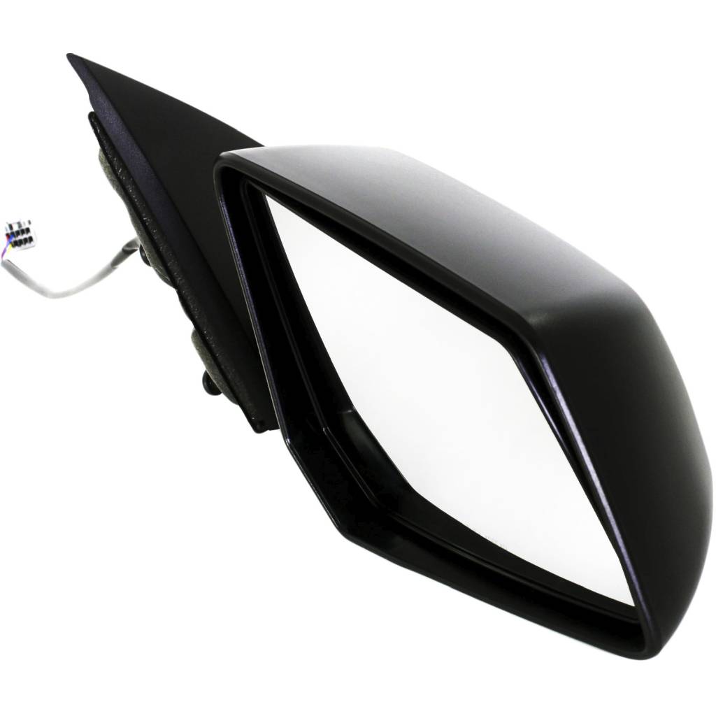 GM TRUCKS & VANS TRAVERSE DOOR MIRROR RIGHT (Passenger Side) PWR/N-HTD/M-FOLD (WO/SIGNAL)(WO/BLIND SPOT MIRROR) BLACK OEM#23453776 2009-2012 PL#GM1321388