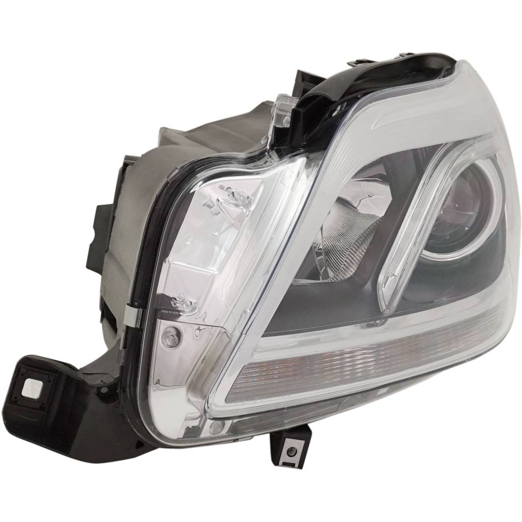 MERCEDES-BENZ GL-CLASS (166) HEAD LAMP ASSY LEFT (Driver Side) (HALOGEN)(WO/CORNERING LAMP)**CAPA** OEM#1668206961 2013-2016 PL#MB2502225C