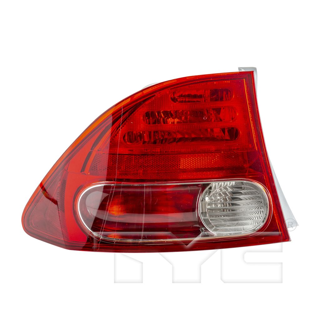 HONDA CIVIC SEDAN TAIL LAMP UNIT LEFT (Driver Side) (OUTER) OEM#33551SNAA02 2006-2008 PL#HO2800166