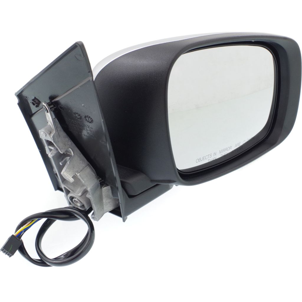 DODGE TRUCKS & VANS GRAND CARAVAN DOOR MIRROR RIGHT (Passenger Side) PWR/HTD/SIGNAL/PWR-FOLD (WO/SIDE OBJECT)(CHR CVR) OEM#5113350AN (P) 2008-2016 PL#CH1321386