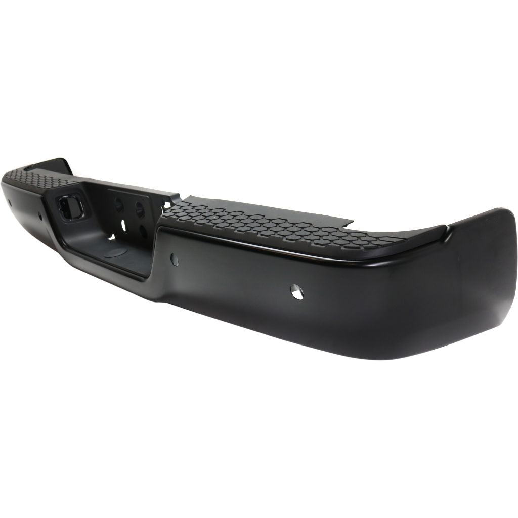 DODGE TRUCKS & VANS DODGE/PU (R2500/3500) REAR STEP BUMPER ASSY BLACK (W/SENSOR) OEM#68207307AA-PFM 2013-2018 PL#CH1103127