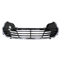 HYUNDAI VELOSTER FRONT BUMPER GRILLE (W/CHROME MLDG)(WO/TURBO) **CAPA** OEM#865602V010 2012-2017 PL#HY1036135C
