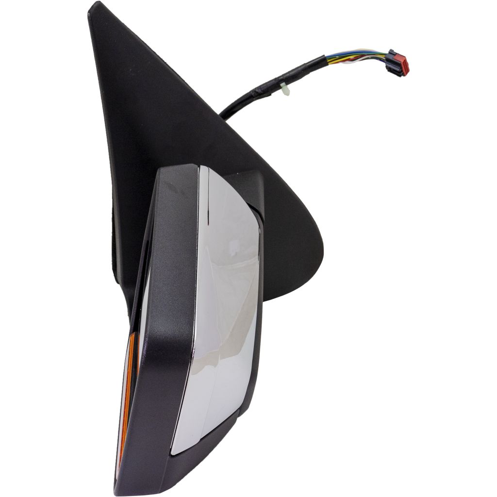 FORD TRUCKS & VANS EXPEDITION DOOR MIRROR RIGHT (Passenger Side) PWR/HTD/SIGNAL/PUDDL/MEMORY/P-FOLD (W/BSD)(CHROME) OEM#FL1Z17682BA 2015-2017 PL#FO1321507