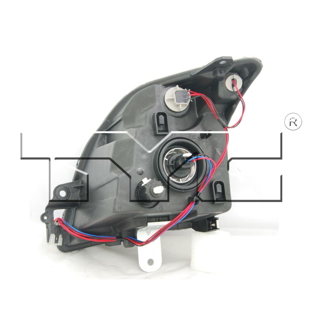 NISSAN(DATSUN) SENTRA HEAD LAMP ASSEMBLY RIGHT (Passenger Side) (BLACK BEZEL)(2.0L SR/Special Edition)(2.5L) OEM#26010ZT50B 2010-2012 PL#NI2503193