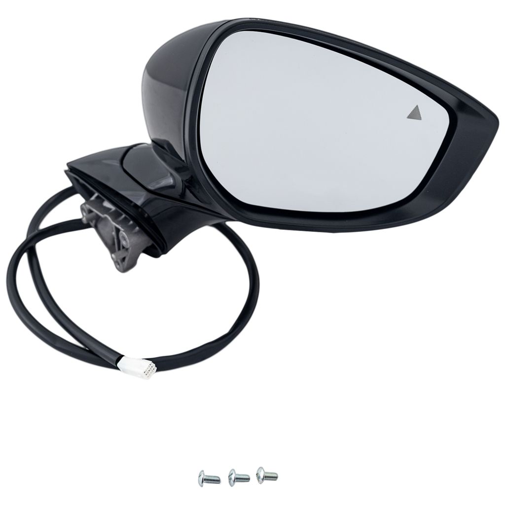 MAZDA MAZDA3 4DOORS/HATCHBACK DOOR MIRROR RIGHT (Passenger Side) PWR/N-HTD/SIGNAL/BSM(PTM CVR) OEM#BENJ69121E-PFM 2019-2024 PL#MA1321239