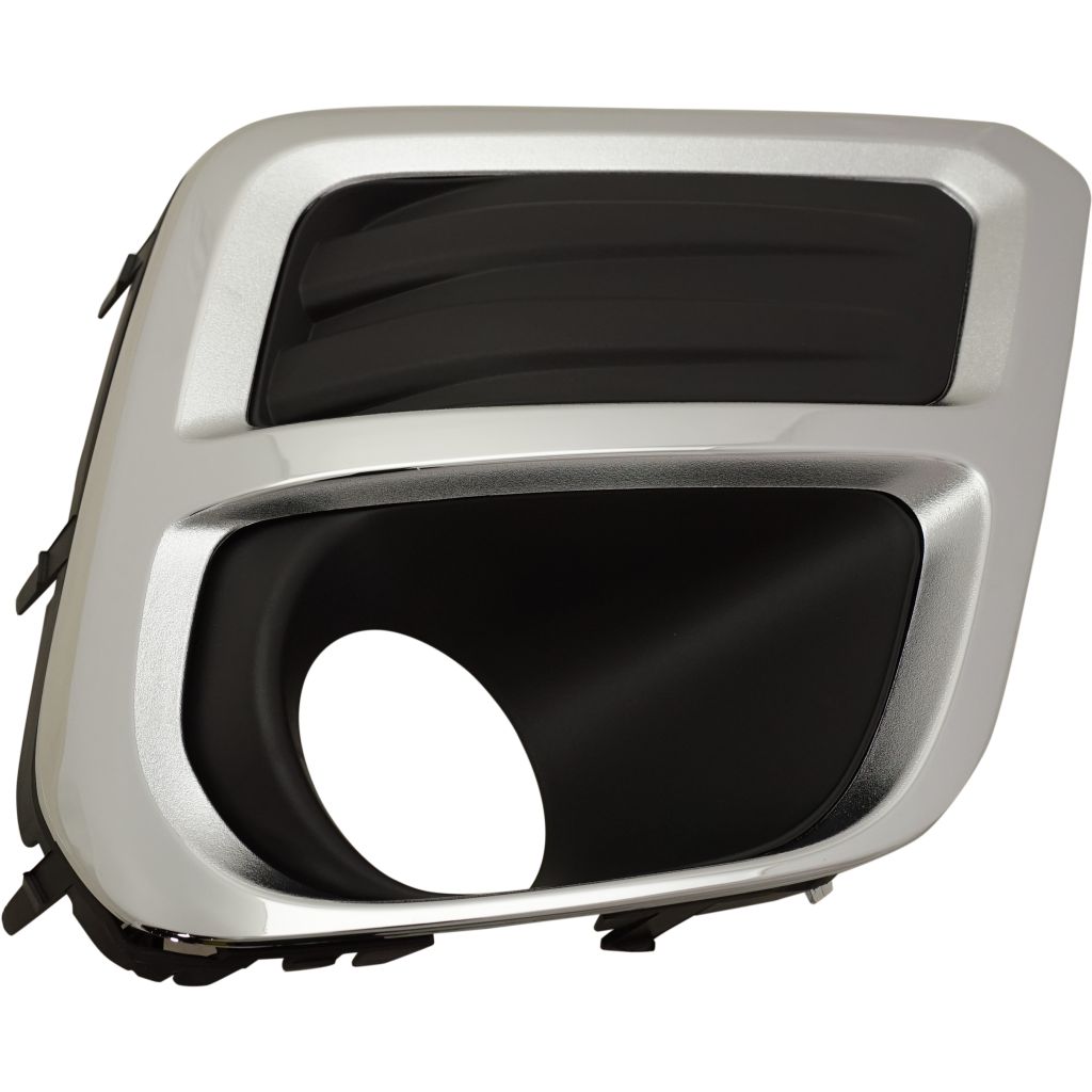 SUBARU FORESTER FOG LAMP COVER RIGHT (Passenger Side) BLACK W/CHROME MLDG (W/HALOGEN FOG)(LTD) OEM#57731SJ060 2019-2021 PL#SU1039122