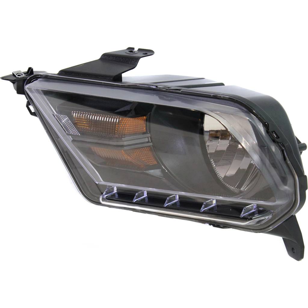 FORD MUSTANG HEAD LAMP ASSY LEFT (Driver Side) (GT/BOSS 302)(HALOGEN)**CAPA** OEM#AR3Z13008D 2010-2014 PL#FO2502276C
