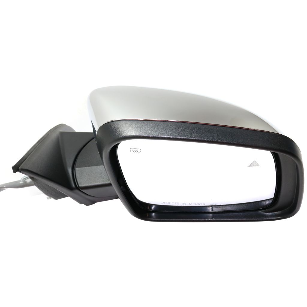 JEEPVEHICLE GRAND CHEROKEE / GRAND CHEROKEE WK DOOR MIRROR RIGHT (Passenger Side) PWR/HTD/SIGNAL/PUDDLE/MEMORY/P-FOLD (CHROME CVR)(W/BSD)(WO/AUTO DIM) OEM#68236932AB-PFM 2014-2021 PL#CH1321416