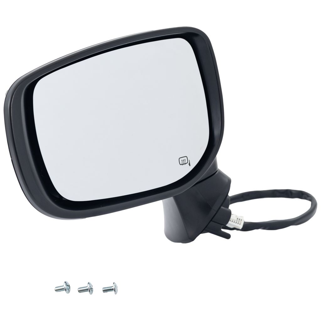 SUBARU IMPREZA WAGON DOOR MIRROR LEFT (Driver Side) PWR/HTD (WO/SIGNAL)(W/BSD)(PTM&TEX) OEM#91036FL04B-PFM 2017-2023 PL#SU1320157
