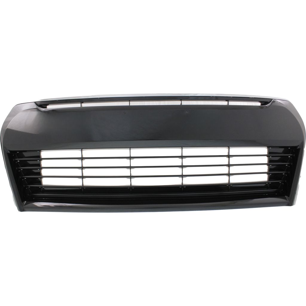 TOYOTA COROLLA/SEDAN FRONT BUMPER GRILLE ASSEMBLY BLACK W/ OUTER CHROME MOLDING (S MDL) OEM#5310202210 2014-2016 PL#TO1036150