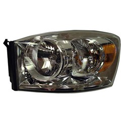 DODGE TRUCKS & VANS DODGE/PU ( R1500)(EXC Mega Cab 06-08) HEAD LAMP ASSEMBLY LEFT (Driver Side) OEM#68003125AD 2007-2008 PL#CH2502180