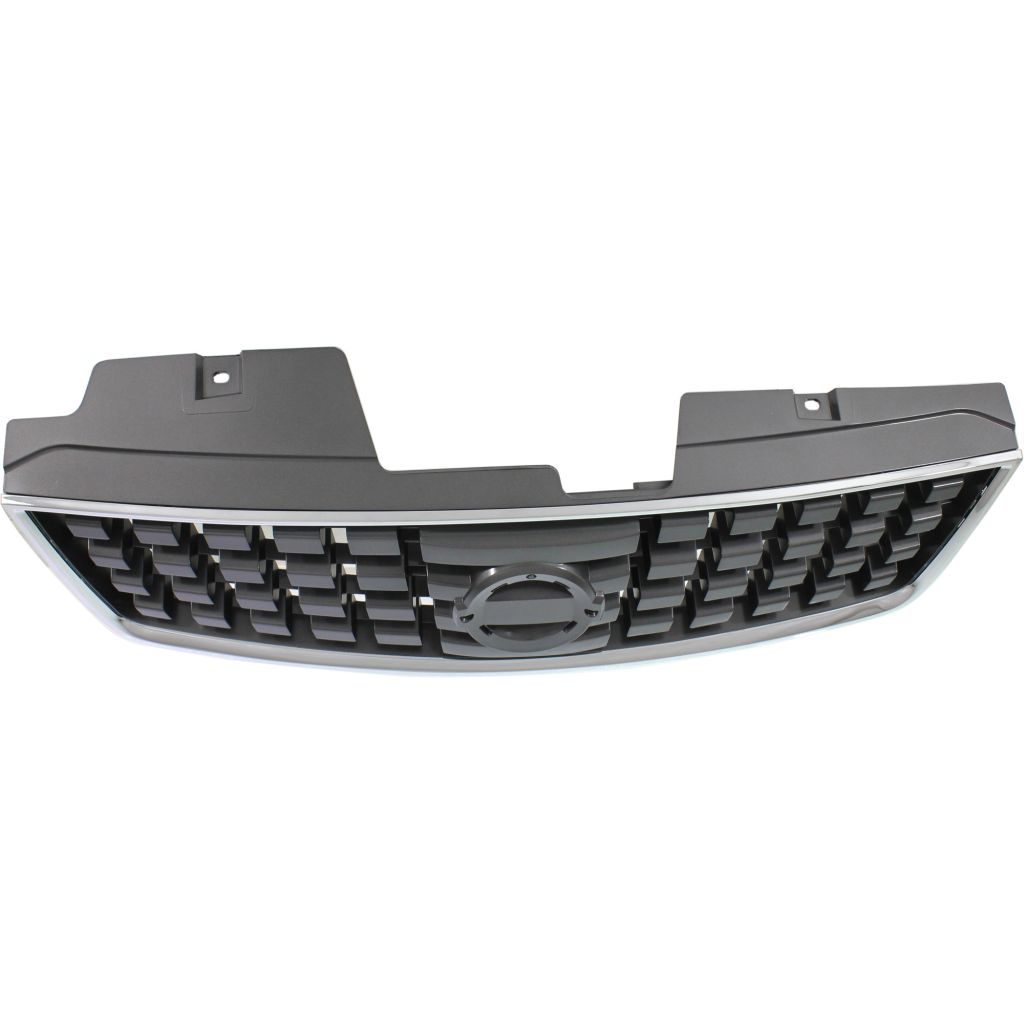 NISSAN(DATSUN) SENTRA GRILLE CHR/DK-GRAY 2.0L (EXC SR) OEM#62070ZE90A 2008-2009 PL#NI1200248