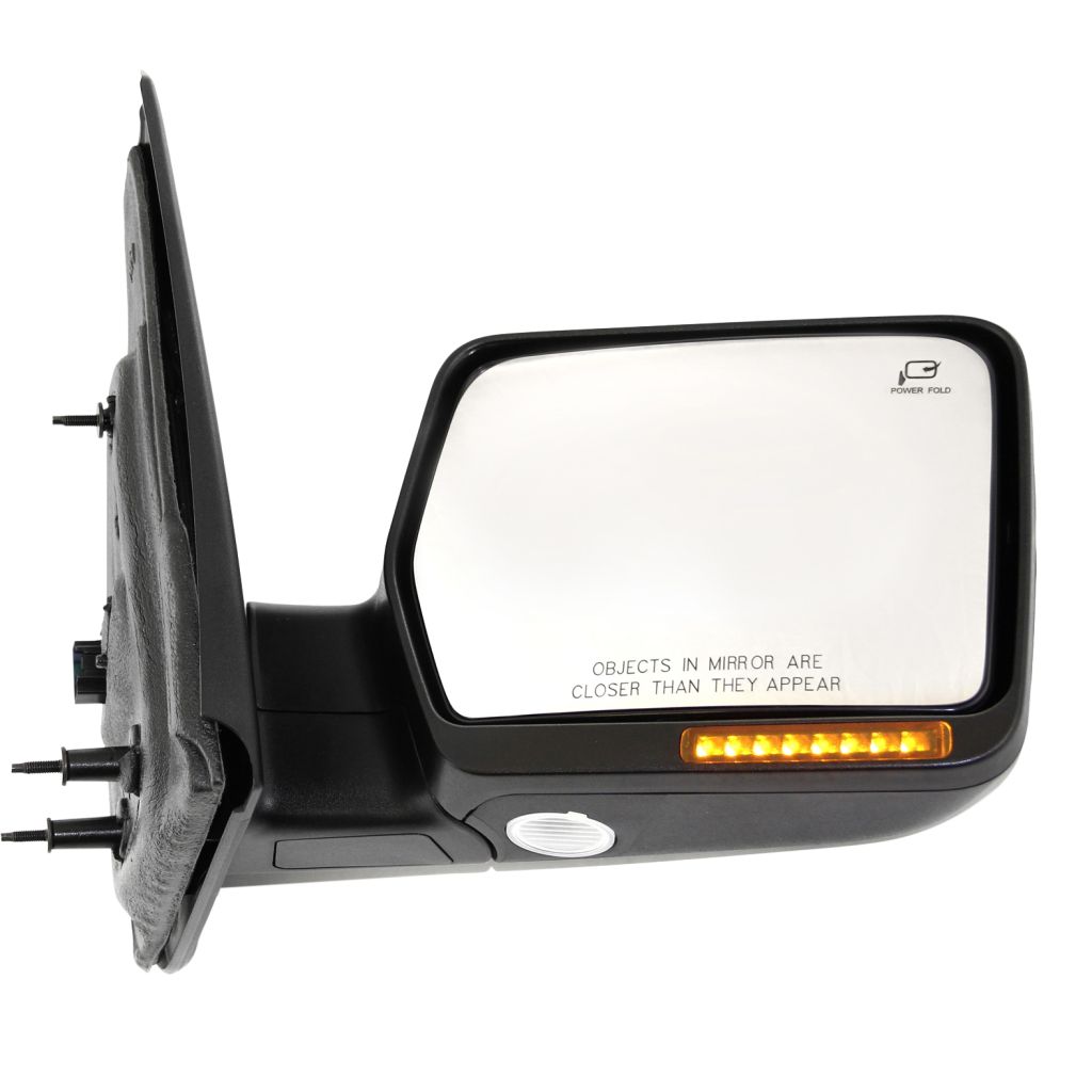 FORD TRUCKS & VANS FORD/PU (F150 EXC HERITAGE) DOOR MIRROR RIGHT (Passenger Side) PWR/HTD/SIGNAL/PUDDLE/P-FOLD (TXT) OEM#6L3Z17682GA 2004-2006 PL#FO1321378