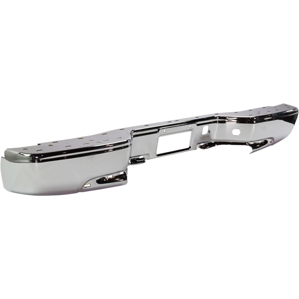 GM TRUCKS & VANS SIERRA/PU (GMC) (07 OLD STYLE) REAR STEP BUMPER CHROME (FLEETSIDE) OEM#12473000 1999-2007 PL#GM1102411