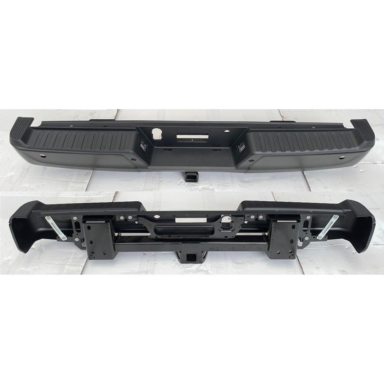 FORD TRUCKS & VANS FORD/PU F150 HYBRID REAR STEP BMP ASSY BLACK (W/SENSOR)(WO/ACTIVE PK SENSOR)(W/MAX TOW HITCH) OEM#ML3Z17906BAPTM-PFM 2021-2023 PL#FO1103257