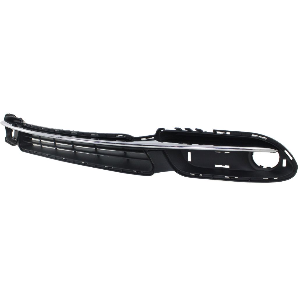 CHRYSLER TOWN & COUNTRY FRONT BUMPER GRILLE BLACK W/CHR MOLDING (included CHROME MLDG) **CAPA** OEM#68100694AA 2011-2016 PL#CH1036117C