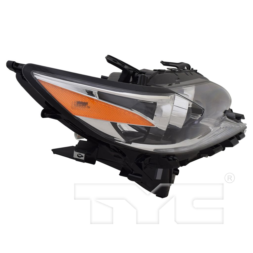 LEXUS ES 350 HEAD LAMP UNIT RIGHT (Passenger Side) (HALOGEN HI-BEAM)**CAPA** OEM#8114033A50 2016-2018 PL#LX2519158C