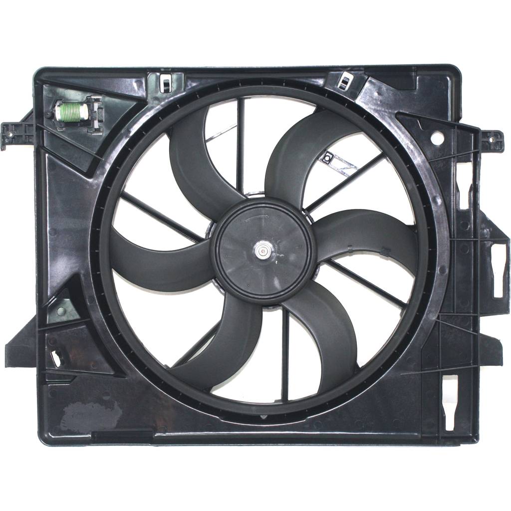 CHRYSLER TOWN & COUNTRY RADIATOR & A/C FAN ASSEMBLY (SINGLE FAN) OEM#5058674AD 2008-2016 PL#CH3115157