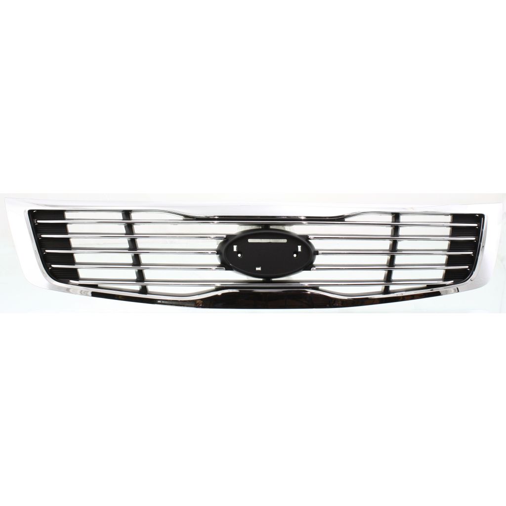 KIA OPTIMA (New Style)(W/1PC HEAD/LAMP) GRILLE CHROME OEM#863502G500 2009-2010 PL#KI1200136