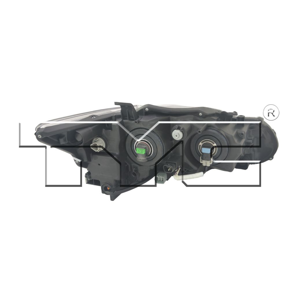 LEXUS CT 200h HEAD LAMP ASSEMBLY LEFT (Driver Side) (HALOGEN) **CAPA** OEM#8115076012 2011-2017 PL#LX2502151C