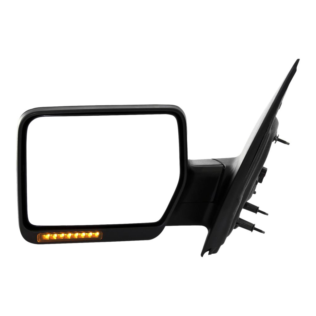 FORD TRUCKS & VANS FORD/PU (F150 EXC HERITAGE) DOOR MIRROR LEFT (Driver Side) PWR/HTD/SIGNAL/MEMORY (WO/DIMMING)(CHROME) OEM#8L3Z17683BA-PFM 2007-2008 PL#FO1320334