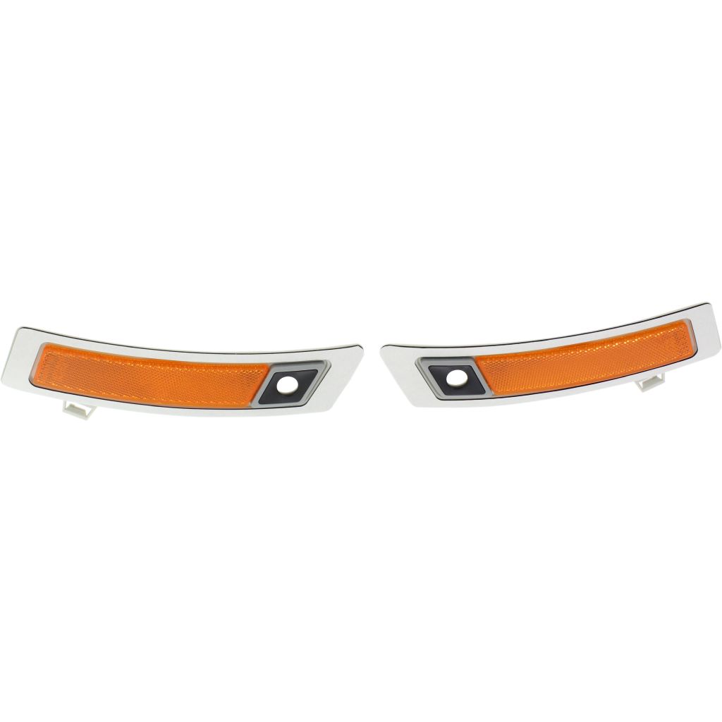 BMW BMW X5 FRONT BUMPER SIDE REFLECTOR KIT (RH&LH)(W/ SIDE CAMERA)(EXC M MDL)**CAPA** OEM#63147274434 2011-2013 PL#BM1084104C