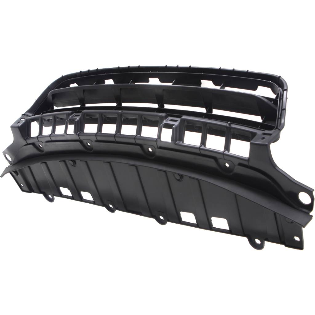 HONDA CIVIC SEDAN FRONT BUMPER GRILLE CENTER BLACK (USA/CANADA) **CAPA** OEM#71107SNEA50 2009-2011 PL#HO1036127C