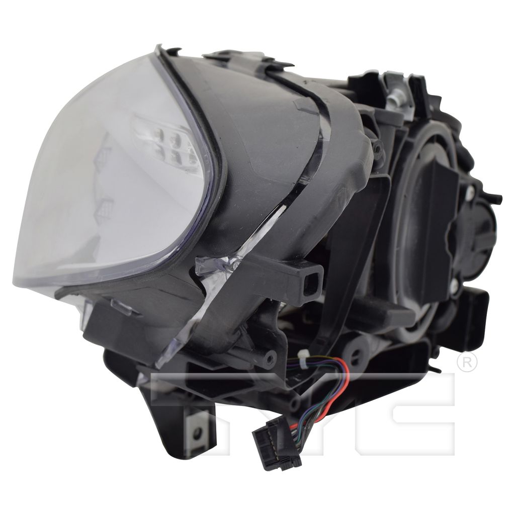 BMW BMW 5 SERIES HYBRID HEAD LAMP UNIT LEFT (Driver Side) HID (W/AUTO ADJUST)(LENS/HOUSING) OEM#63117271903 2012-2013 PL#BM2502173