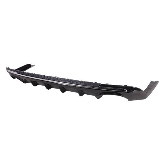 KIA OPTIMA REAR BUMPER VALANCE PTD-BLACK W/CHROME MLDG (DUAL EXHAUST) OEM#86690D5700 2019-2020 PL#KI1195123
