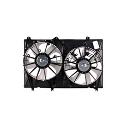 TOYOTA HIGHLANDER RADIATOR & A/C FAN ASSEMBLY (3.5L W/TOW)(DUAL FAN)(10-10 JAPAN) OEM#1671131370-PFM 2008-2010 PL#TO3115154