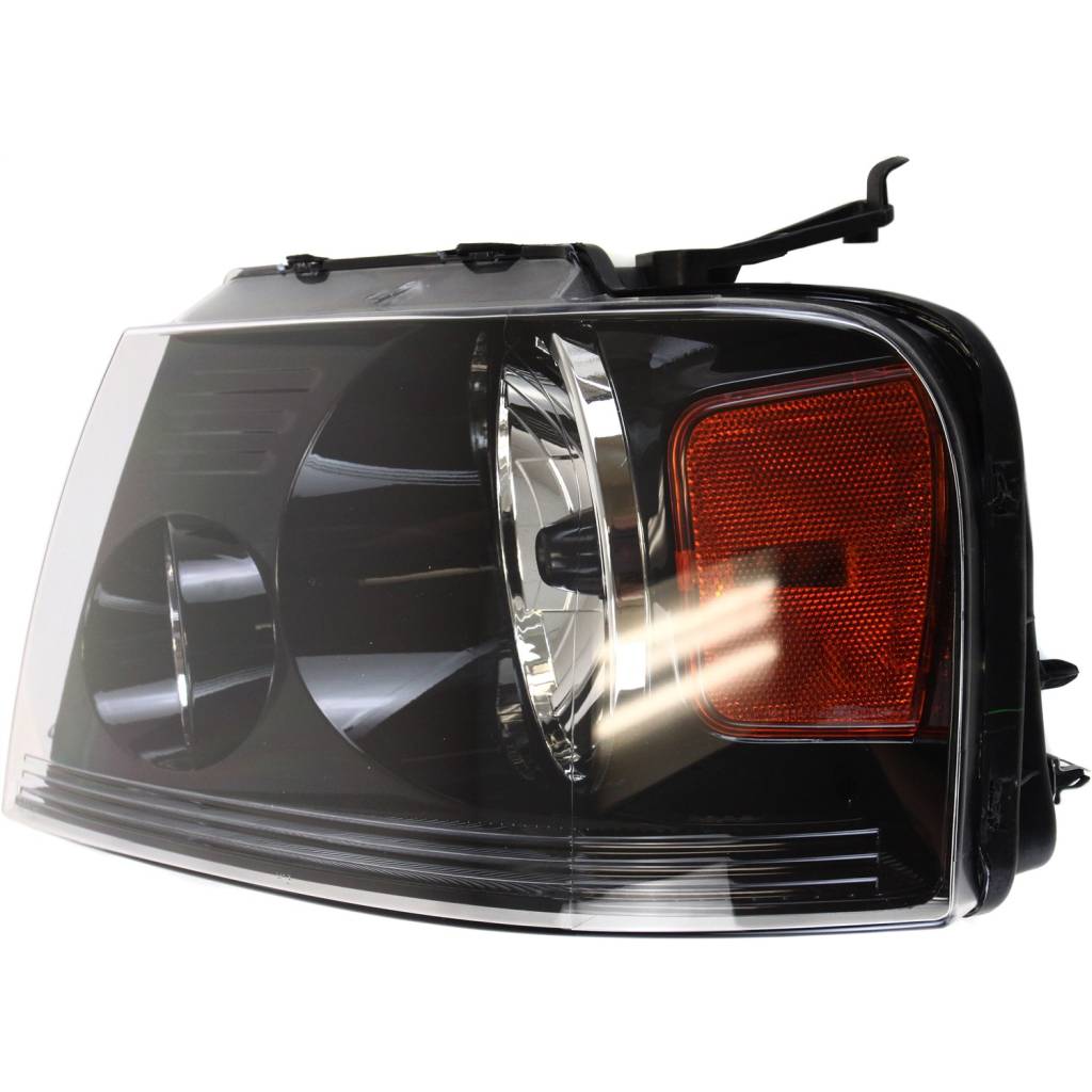 FORD TRUCKS & VANS FORD/PU (F150 EXC HERITAGE) HEAD LAMP ASSEMBLY LEFT (Driver Side) (W/O CHROME TRIM)(W/BLK TRIM)**CAPA** OEM#7L3Z13008HA 2007-2008 PL#FO2502247C