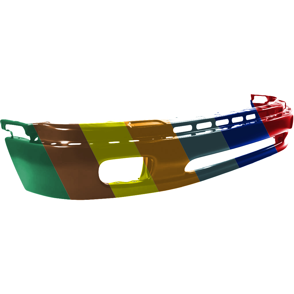 TOYOTA TUNDRA FRONT BUMPER PTD LOWER (STEEL BMP) OEM#521010C010 2000-2006 PL#TO1002171