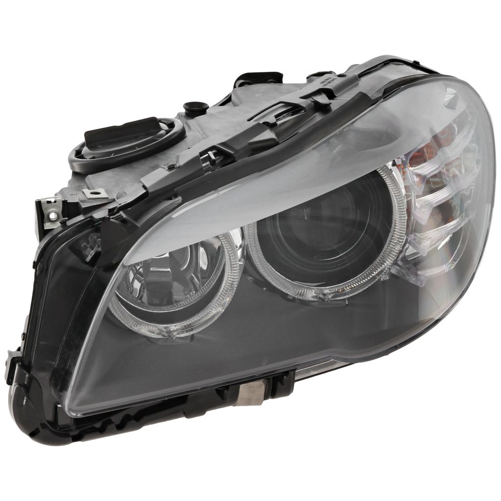 BMW BMW 5 SERIES HYBRID HEAD LAMP ASSY LEFT (Driver Side) (HALOGEN)(WO/AUTO ADJUST) OEM#63117203243 2012-2013 PL#BM2502174