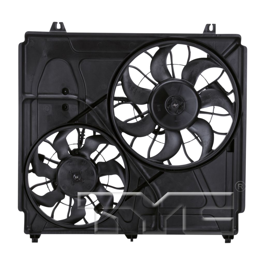 KIA SORENTO RADIATOR & A/C FAN ASSY (DUAL FAN) OEM#253803E600 2003-2006 PL#KI3115108