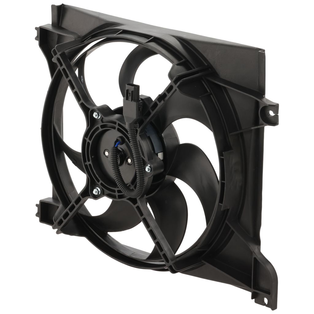KIA RIO5 HATCHBACK RADIATOR FAN ASSEMBLY (From 5-9-07) OEM#253801G101 2007-2011 PL#KI3115132