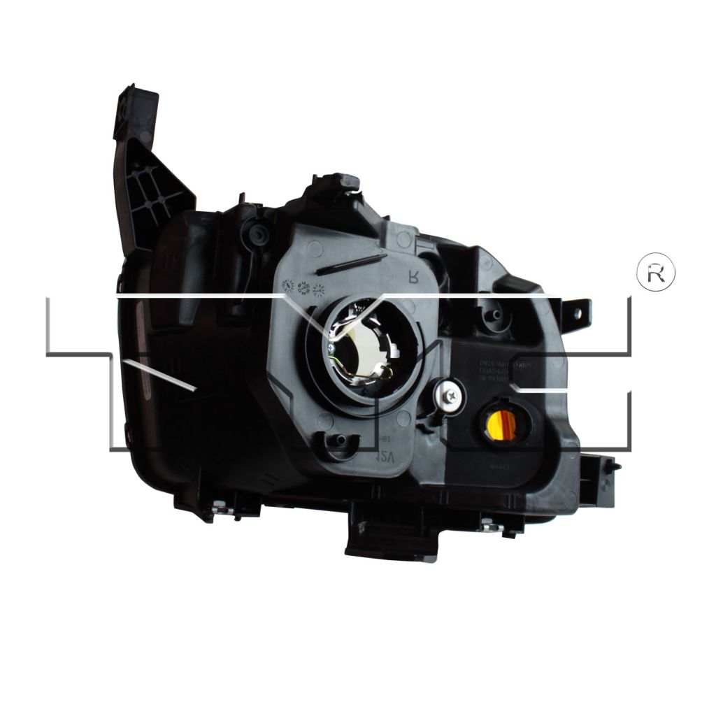 HONDA ELEMENT HEAD LAMP LEFT (Driver Side)**CAPA** OEM#33151SCVA01 2003-2006 PL#HO2518106C