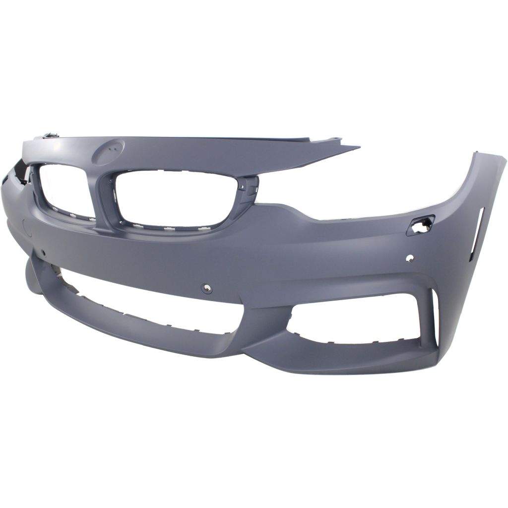 BMW BMW 4 (4DOORS/GRAN COUPE) FRONT BUMPER COVER PRIMED (W/M SPORT) W/ WASHER W/ PK SENSOR OEM#51118060885 2015-2020 PL#BM1000342