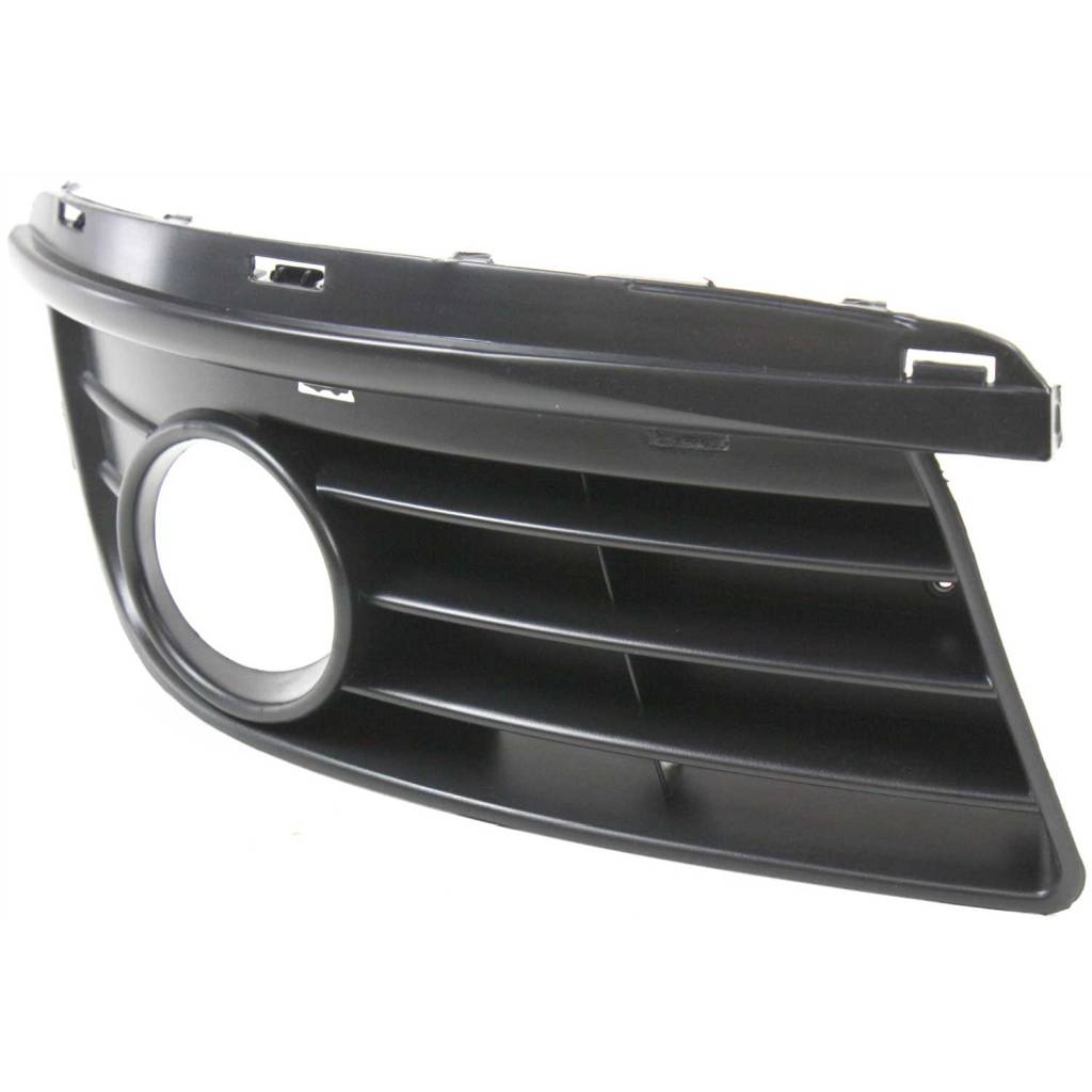 VOLKSWAGEN JETTA WAGON FRONT BUMPER GRILLE OUTER RIGHT (Passenger Side)(W/FOG) OEM#1K0853666E9B9 2009 PL#VW1036109