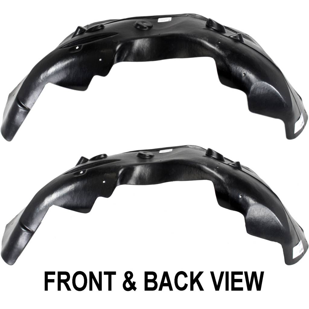 CADILLAC ESCALADE HYBRID FENDER LINER RIGHT (Passenger Side) (W/O Luxury Pkg) OEM#22860082 2009-2013 PL#GM1249178