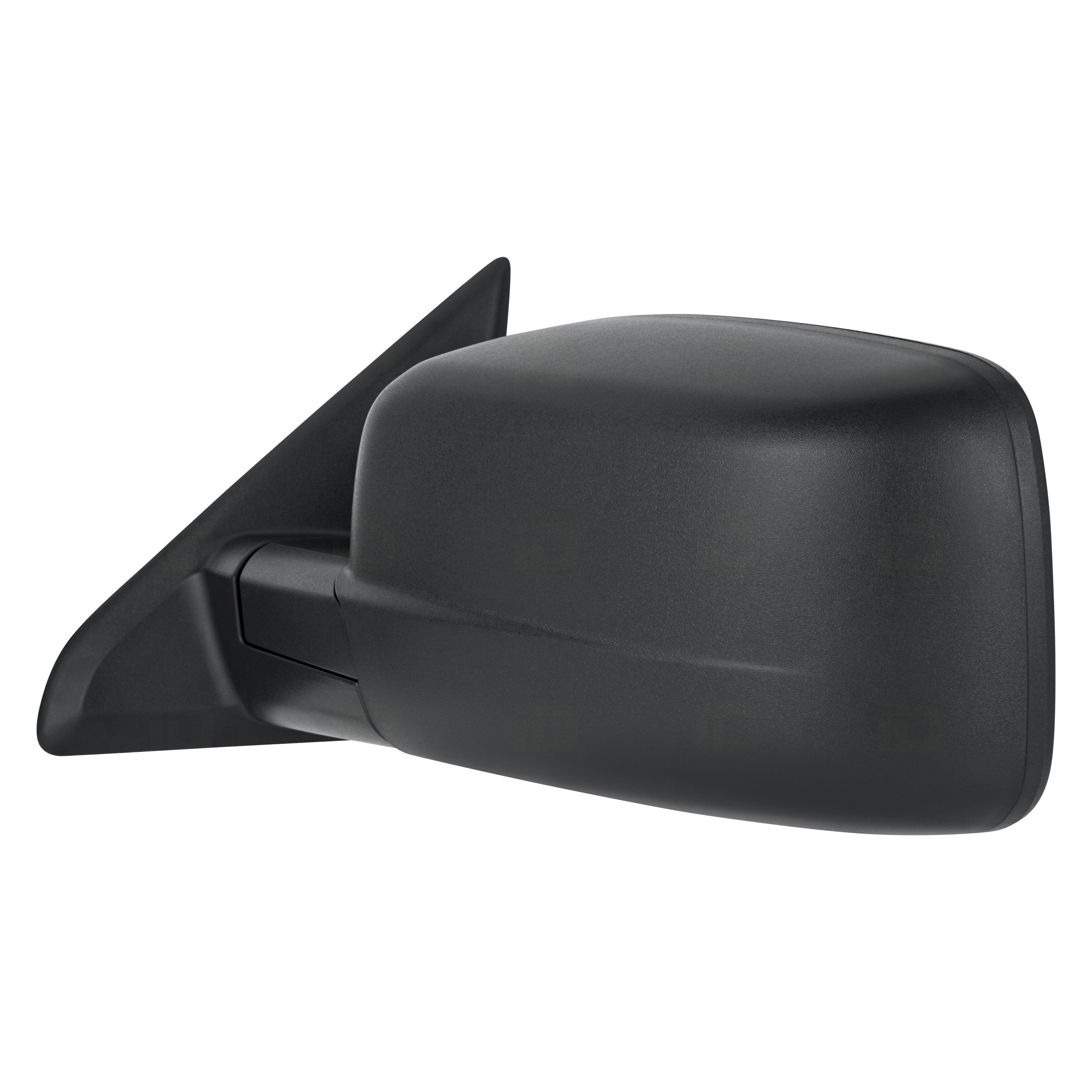 DODGE TRUCKS & VANS DODGE/PU (R2500/3500) DOOR MIRROR LEFT (Driver Side) MANUAL (SINGLE GLASS)TEXT BLACK) OEM#55372069AH 2010-2012 PL#CH1320308