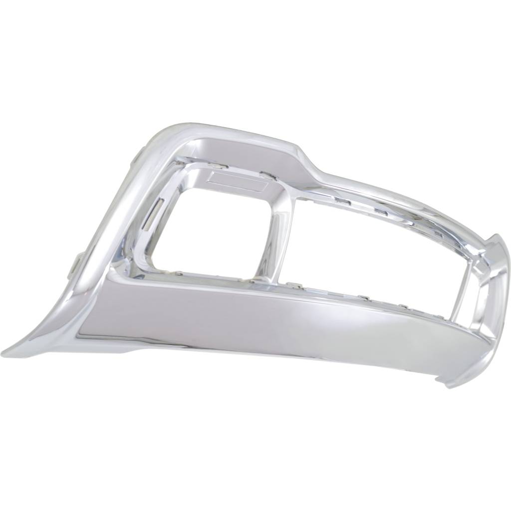 JEEP GRAND CHEROKEE FRONT BUMPER GRILLE FRAME MOLDING CHROME (LTD/OVERLAND) **CAPA** OEM#68143105AC 2014-2016 PL#CH1037107C
