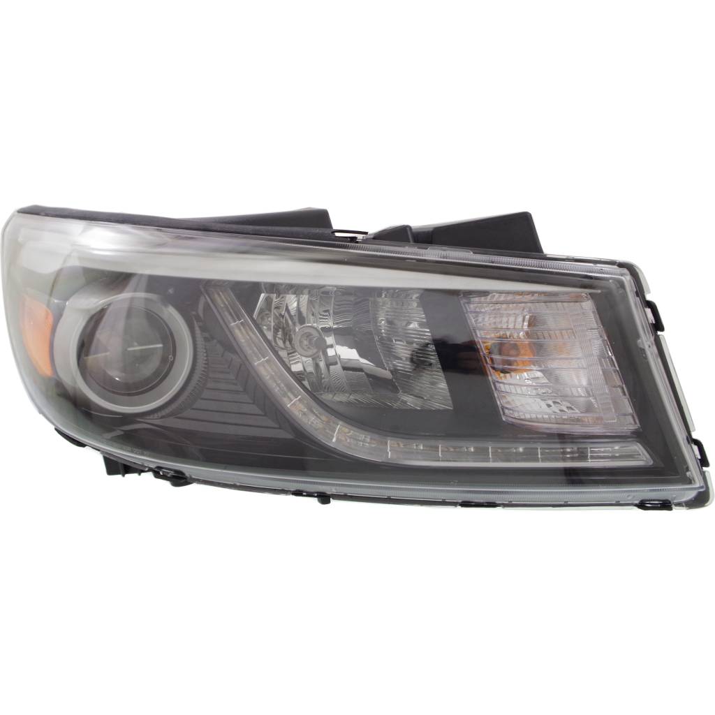KIA SEDONA MINIVAN HEAD LAMP ASSY RIGHT (Passenger Side) (HALOGEN)(W/JEWEL LED) SX/SXL/LTD **CAPA** OEM#92102A9130 2015-2018 PL#KI2503182C