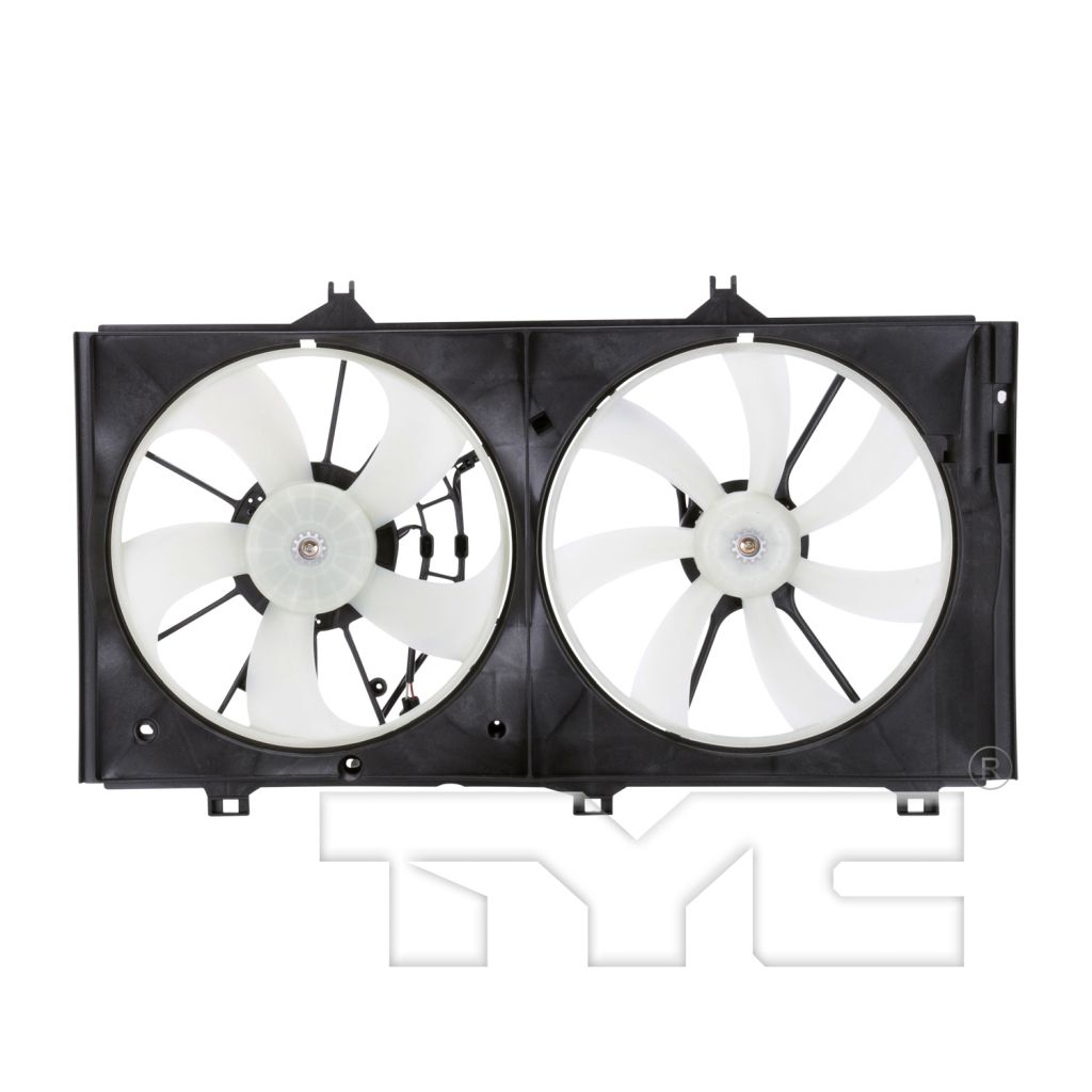 TOYOTA VENZA RADIATOR & A/C FAN ASSEMBLY (3.5L) (W/TOW PKG)(DUAL FAN) OEM#163630P030-PFM 2009-2016 PL#LX3115113