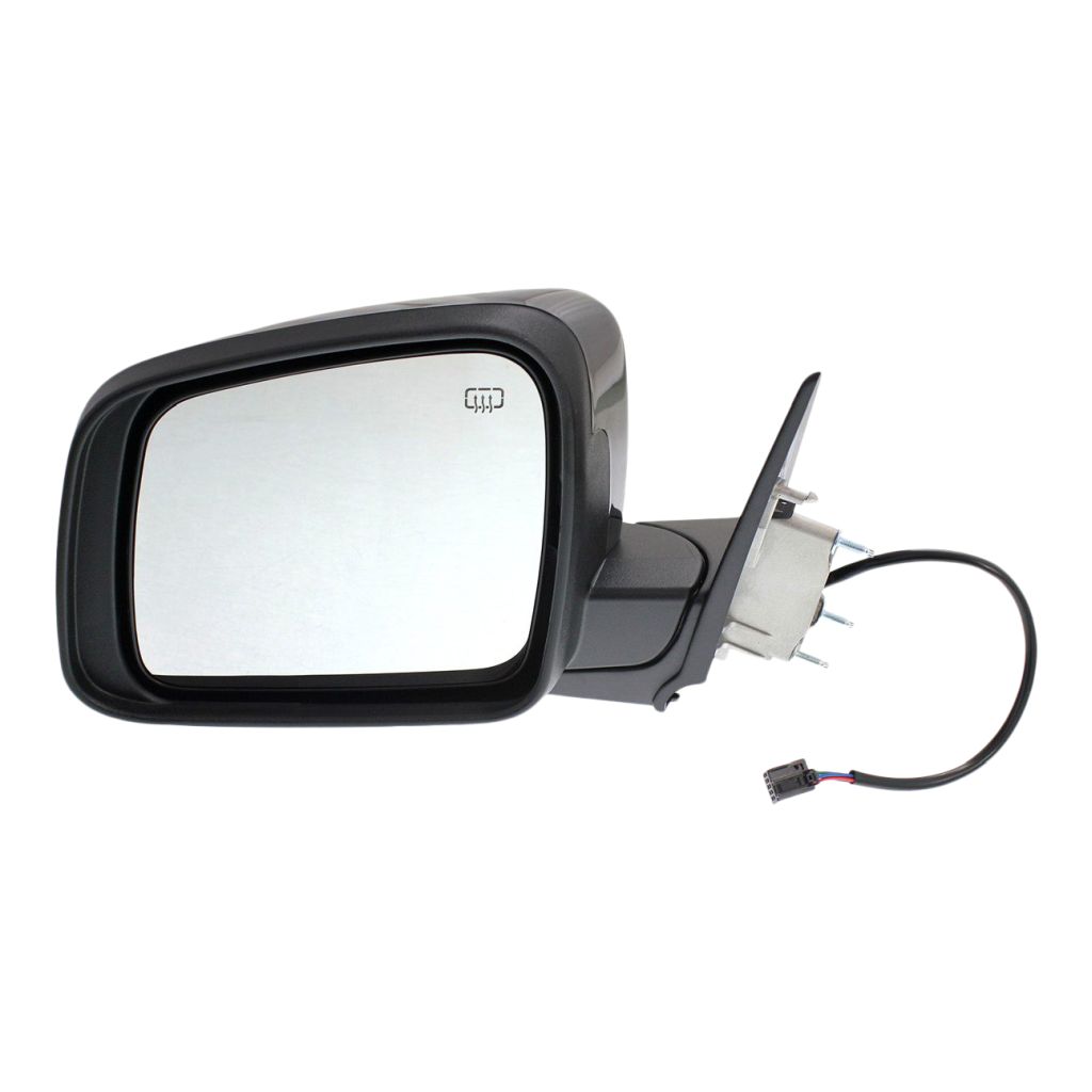 DODGE TRUCKS & VANS DURANGO DOOR MIRROR LEFT (Driver Side) POWER/HEATED (PTD)(WO/BLIND SPOT DET) OEM#5SH43TZZAF 2014-2018 PL#CH1320348