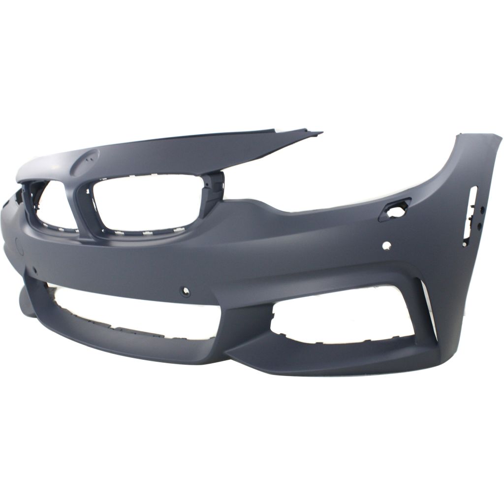BMW BMW 4 (4DOORS) FRONT B COVER PRIMED (W/M SPORT) W/ WASHER W/ PK SENSOR W/PK ASSIST W/CAMERA OEM#51118061935 2015-2020 PL#BM1000345