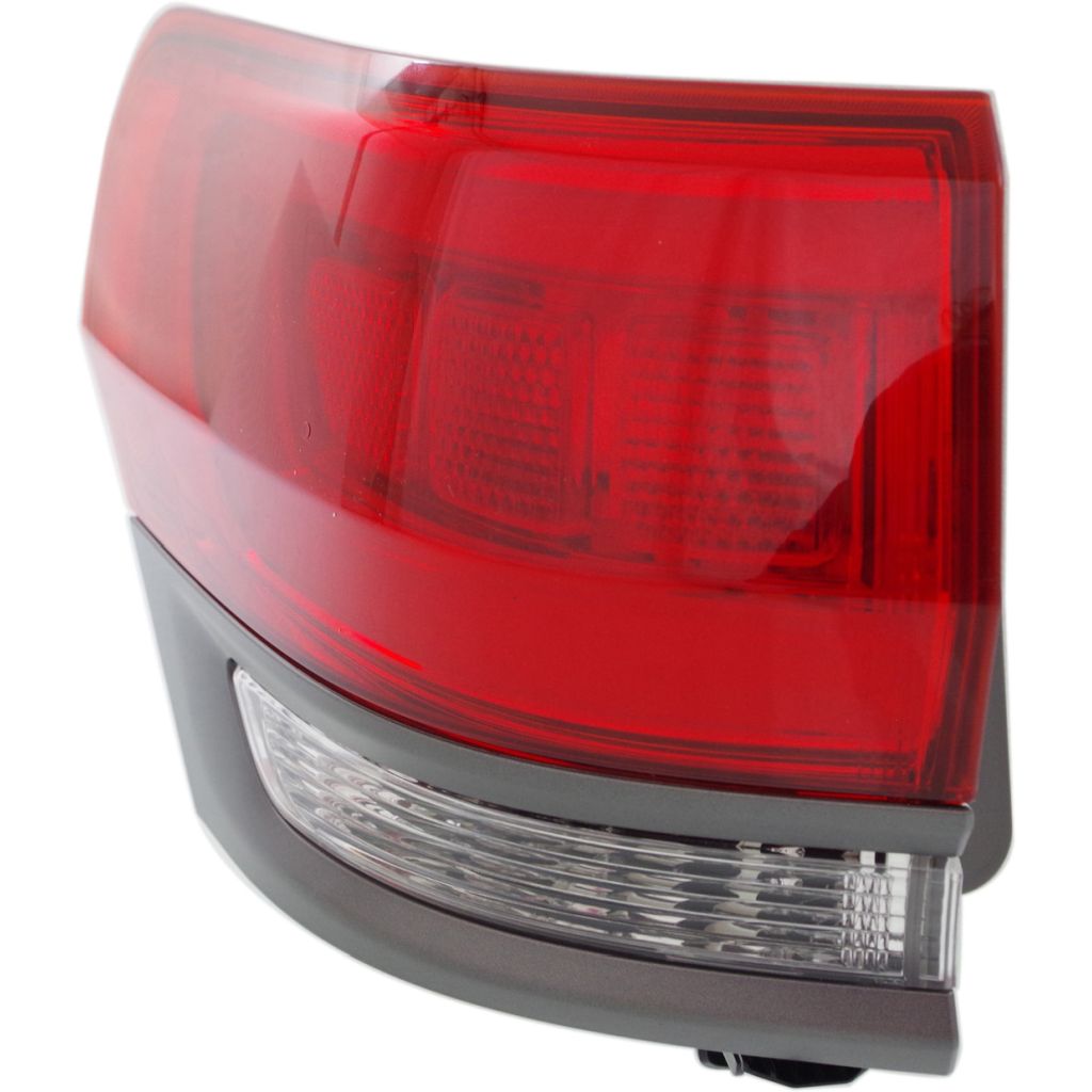 JEEP GRAND CHEROKEE TAIL LAMP ASSEMBLY LEFT (Driver Side) GRAY INSERT **CAPA** OEM#68236105AC 2014-2021 PL#CH2804110C