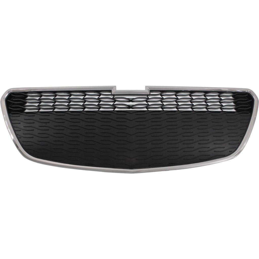 CHEVROLET SPARK GRILLE LOWER CHR/BLK( LS/1LT)(WO/FOG) OEM#95078756 2013-2015 PL#GM1200656