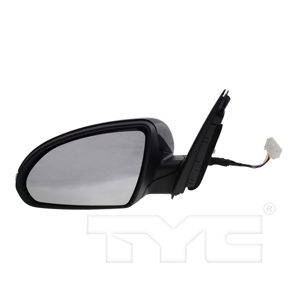 KIA OPTIMA DOOR MIRROR LEFT (Driver Side) POWER/N-HTD/M-FOLD/SIGNAL (PTD CVR) OEM#87610D5000 2016-2018 PL#KI1320200